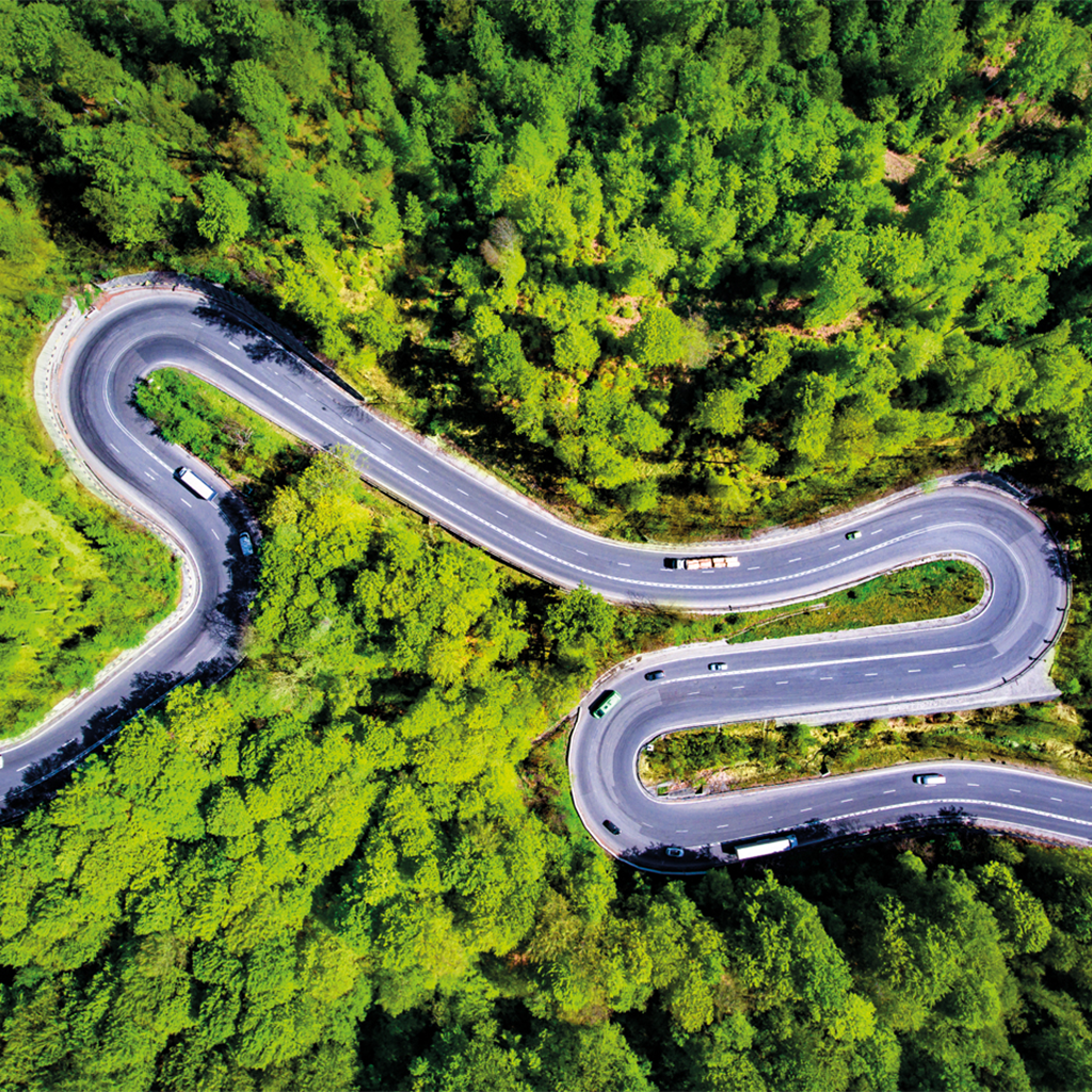 Uitstekende controle, vooral in bochten